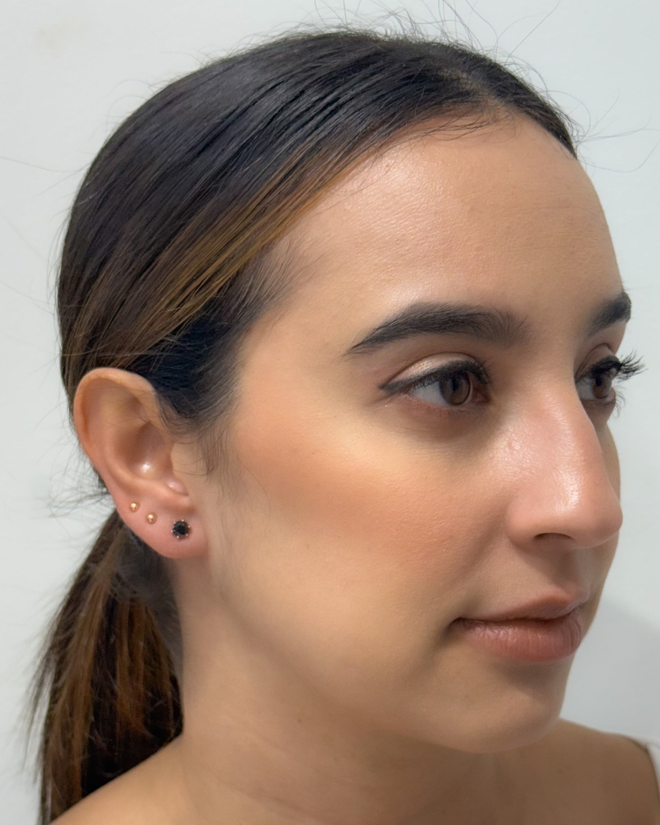 Black Zircon Earrings