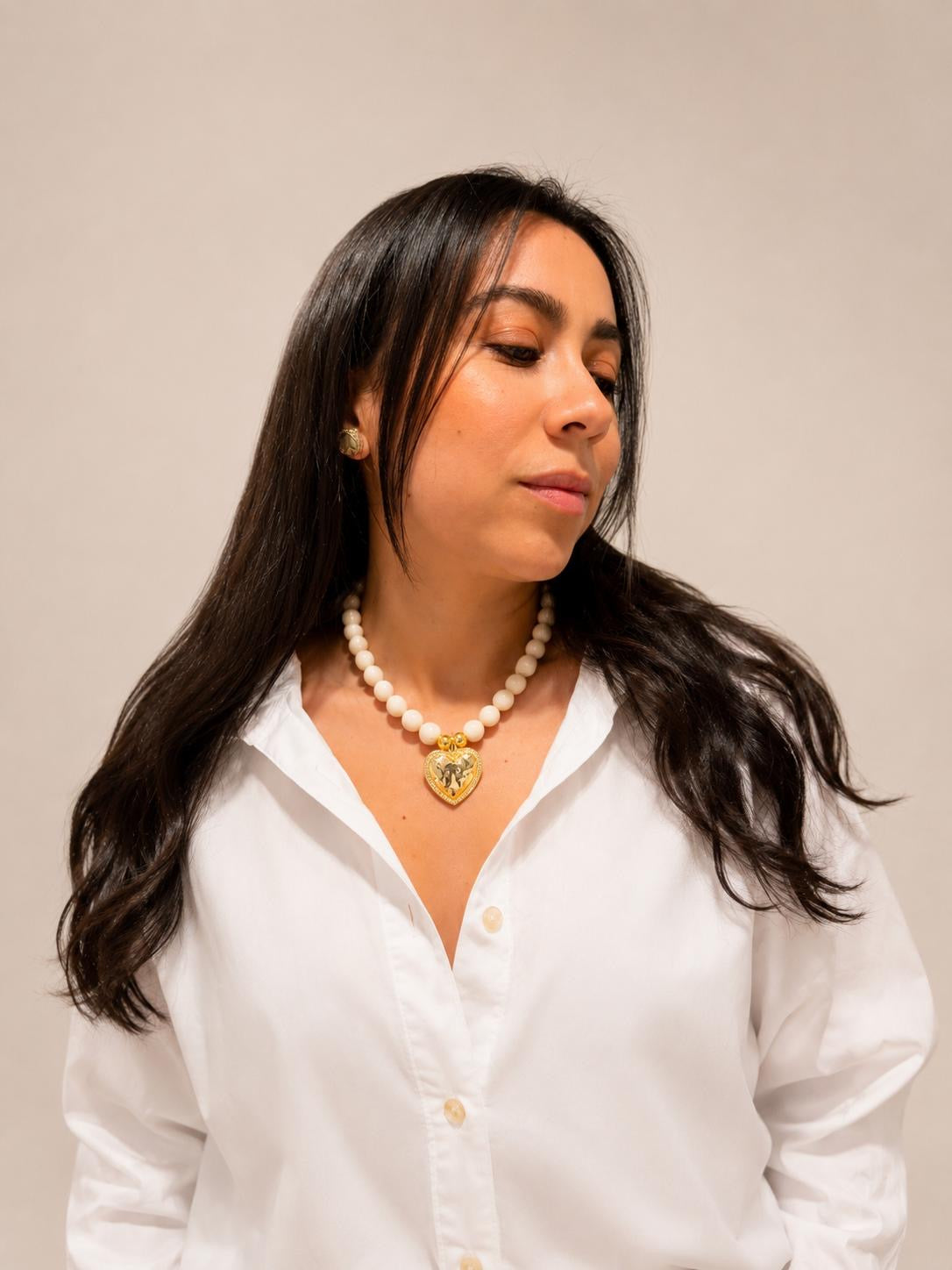 Golden Heart Necklace