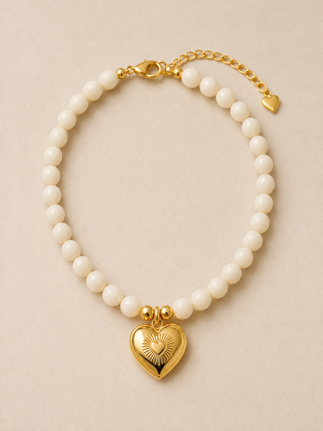 Golden Heart Necklace