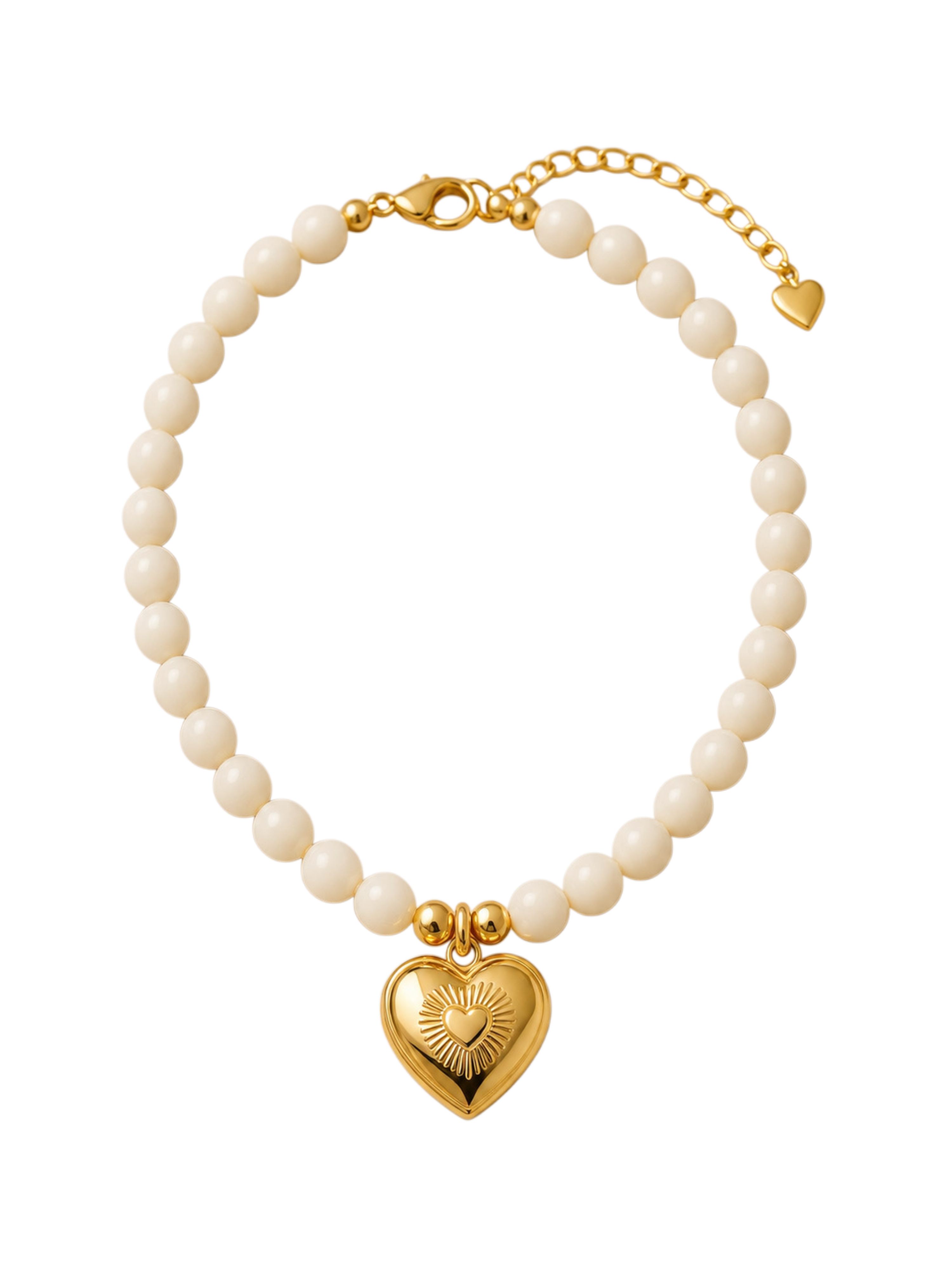 Golden Heart Necklace
