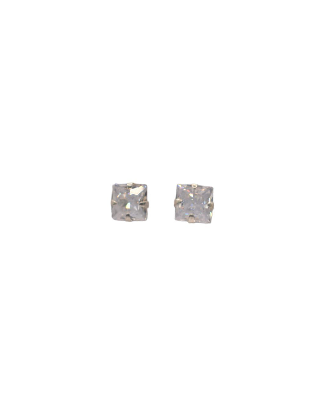 Square Zircon Earrings