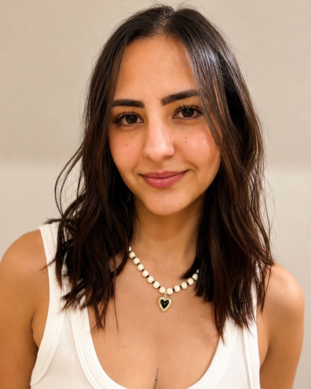 Black Heart Necklace