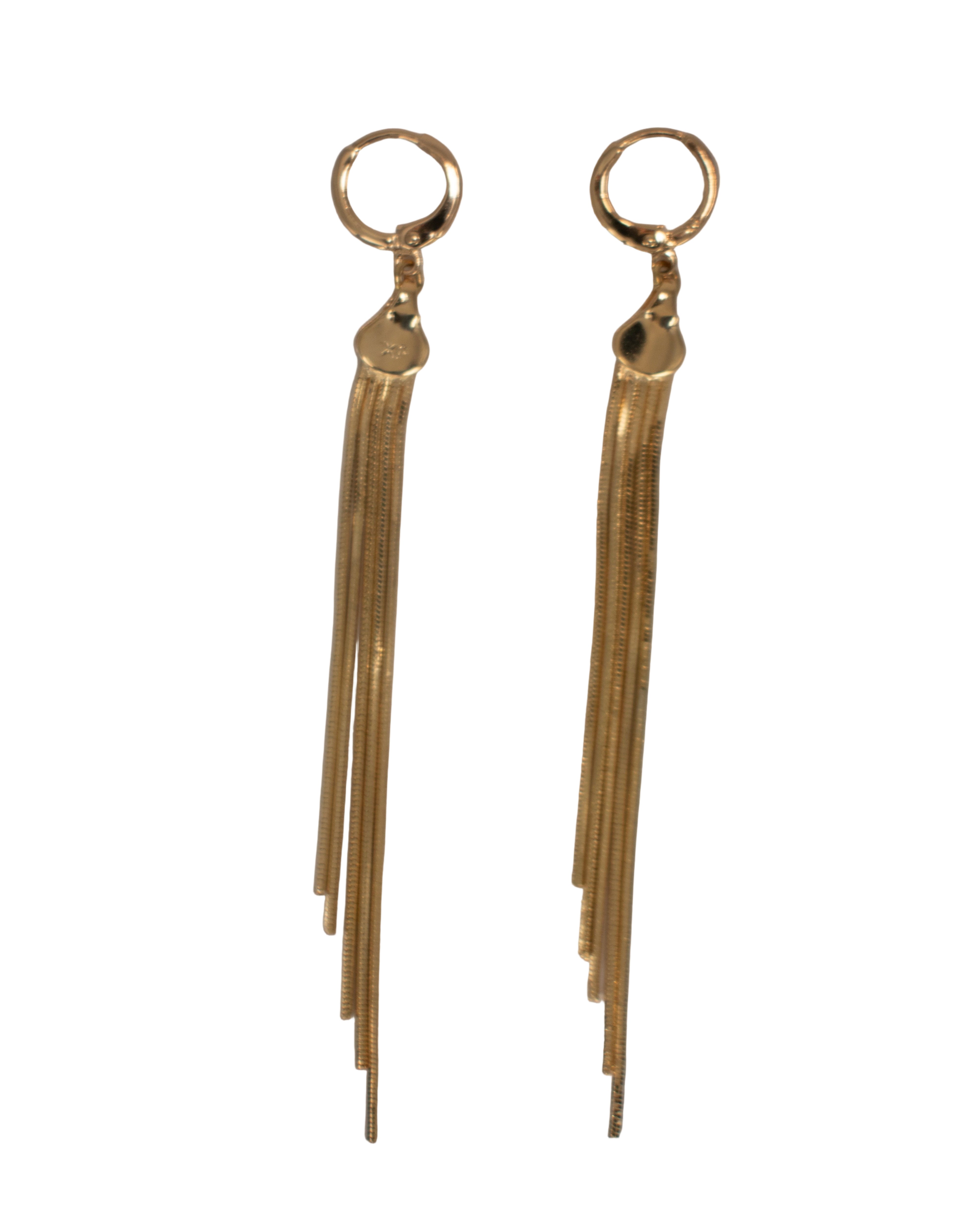 Gold Strip Earrings