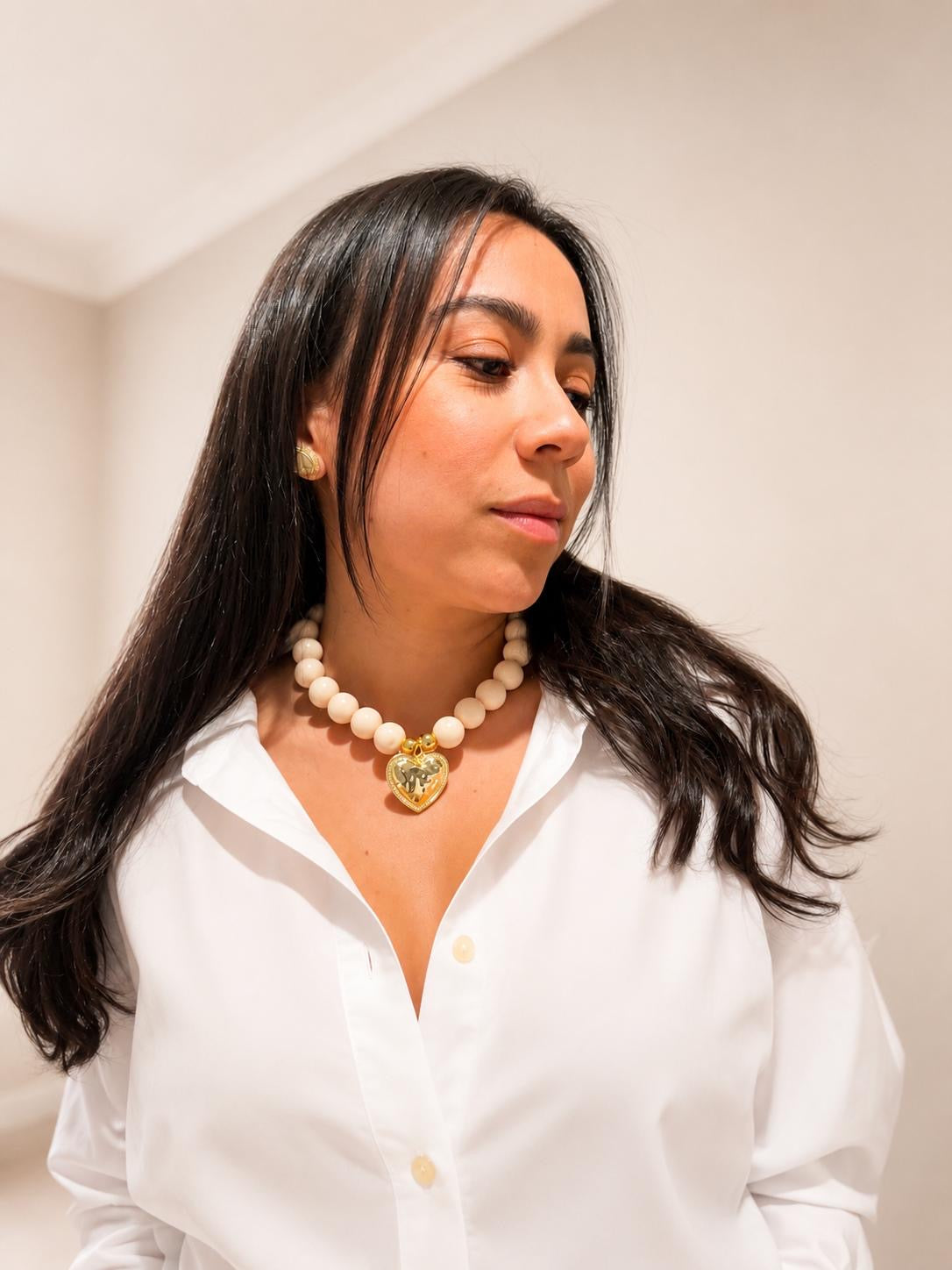 Golden Heart Necklace
