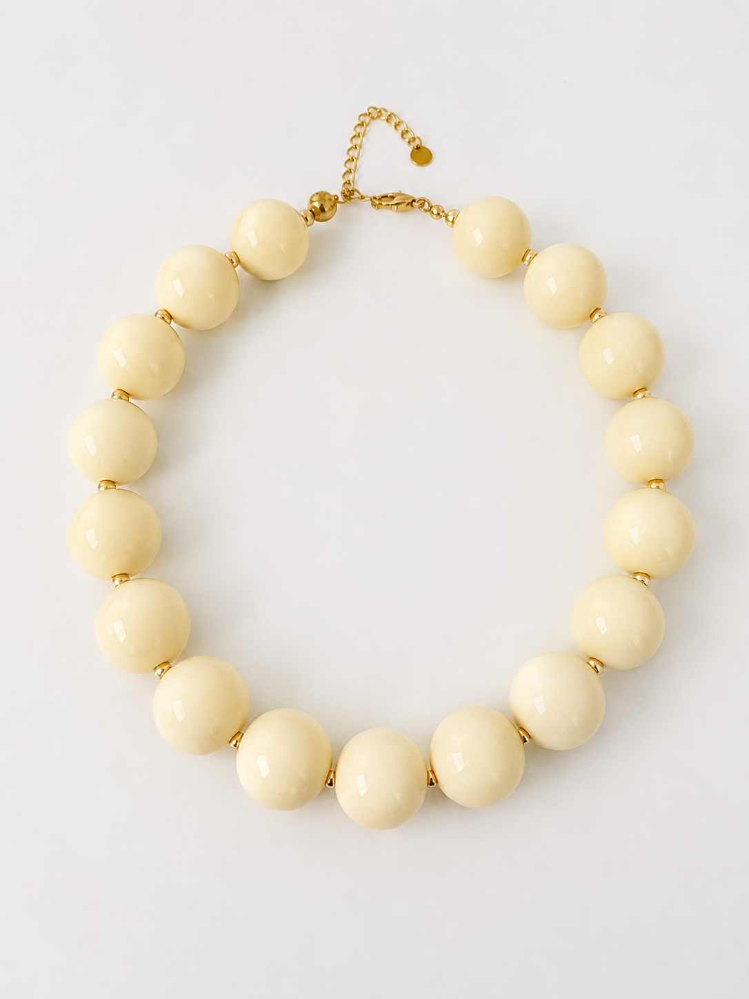 Ivory Beaded Necklace