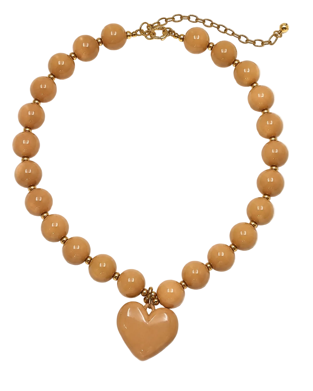Honey Heart Necklace