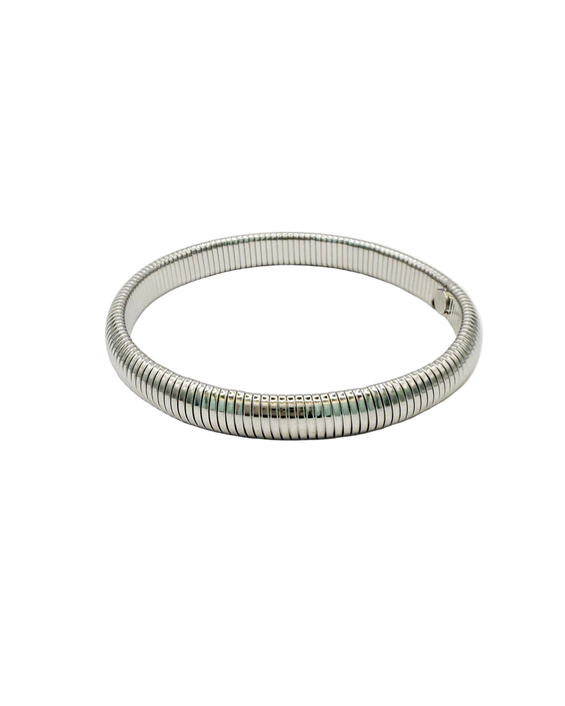 Small Silver Elastic Bracelet