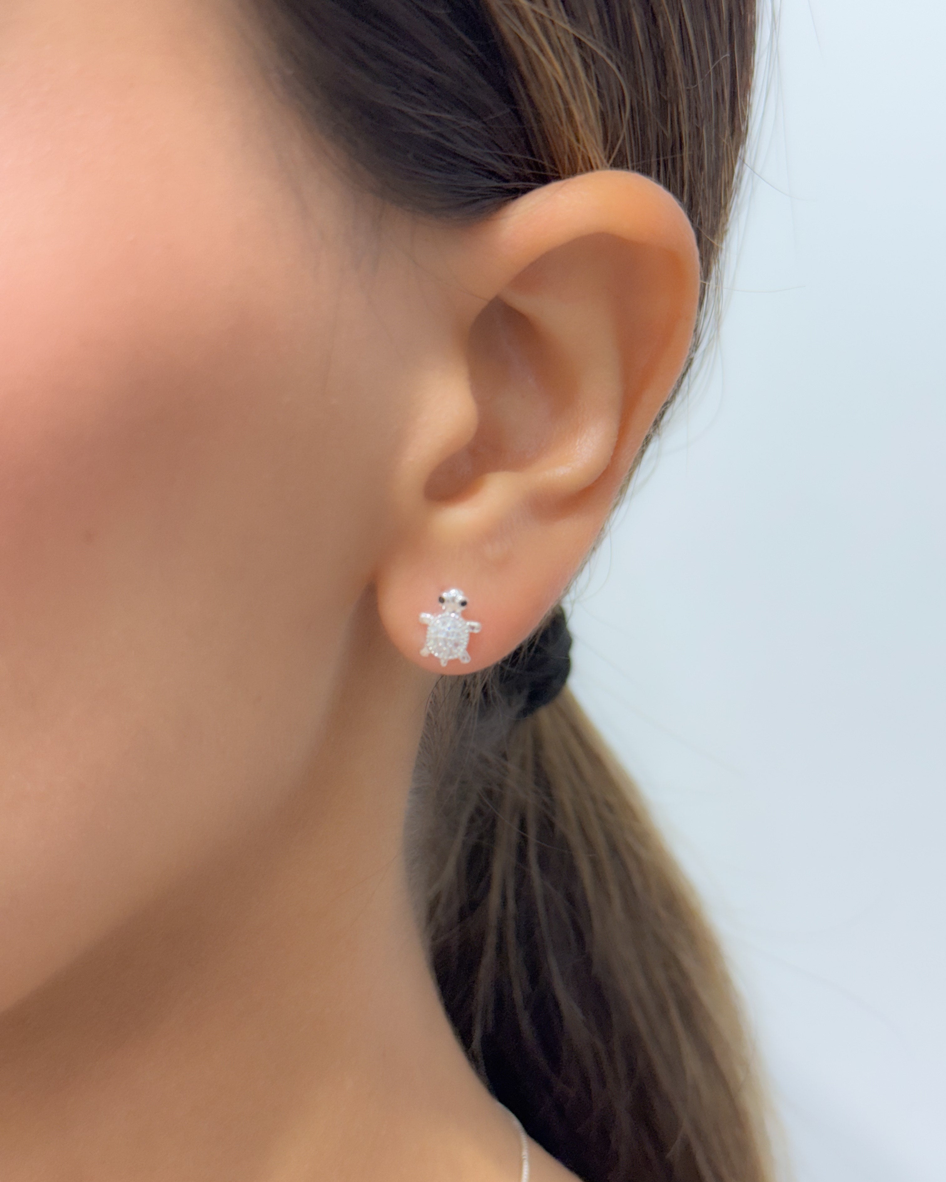 Silver Turtle Necklace