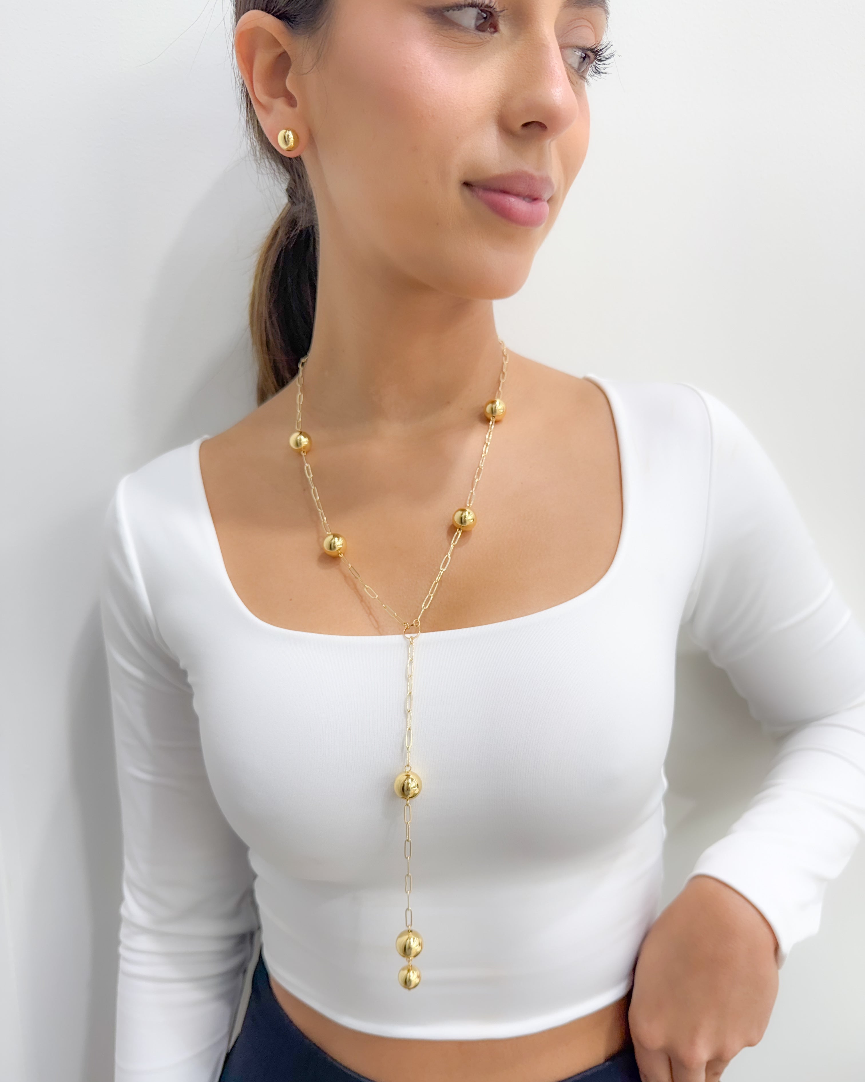 Medium Beaded Necklace