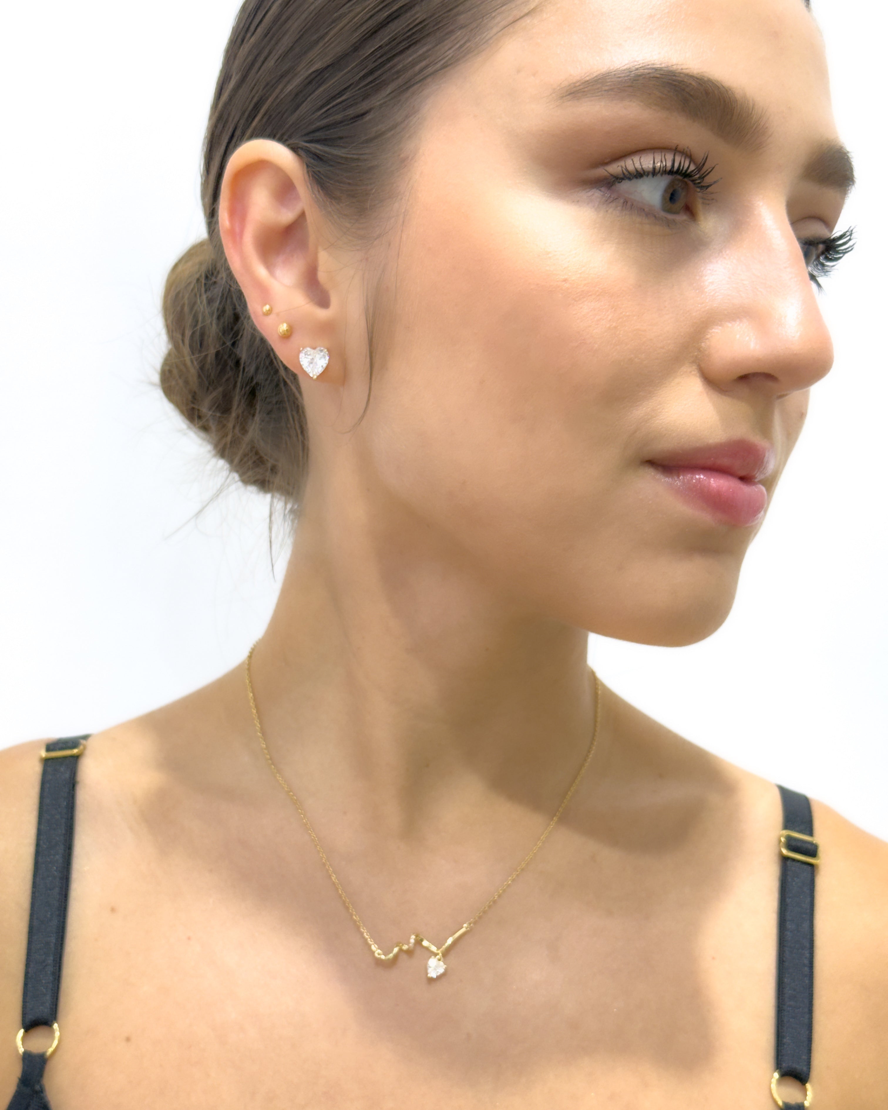 Curve Heart Necklace