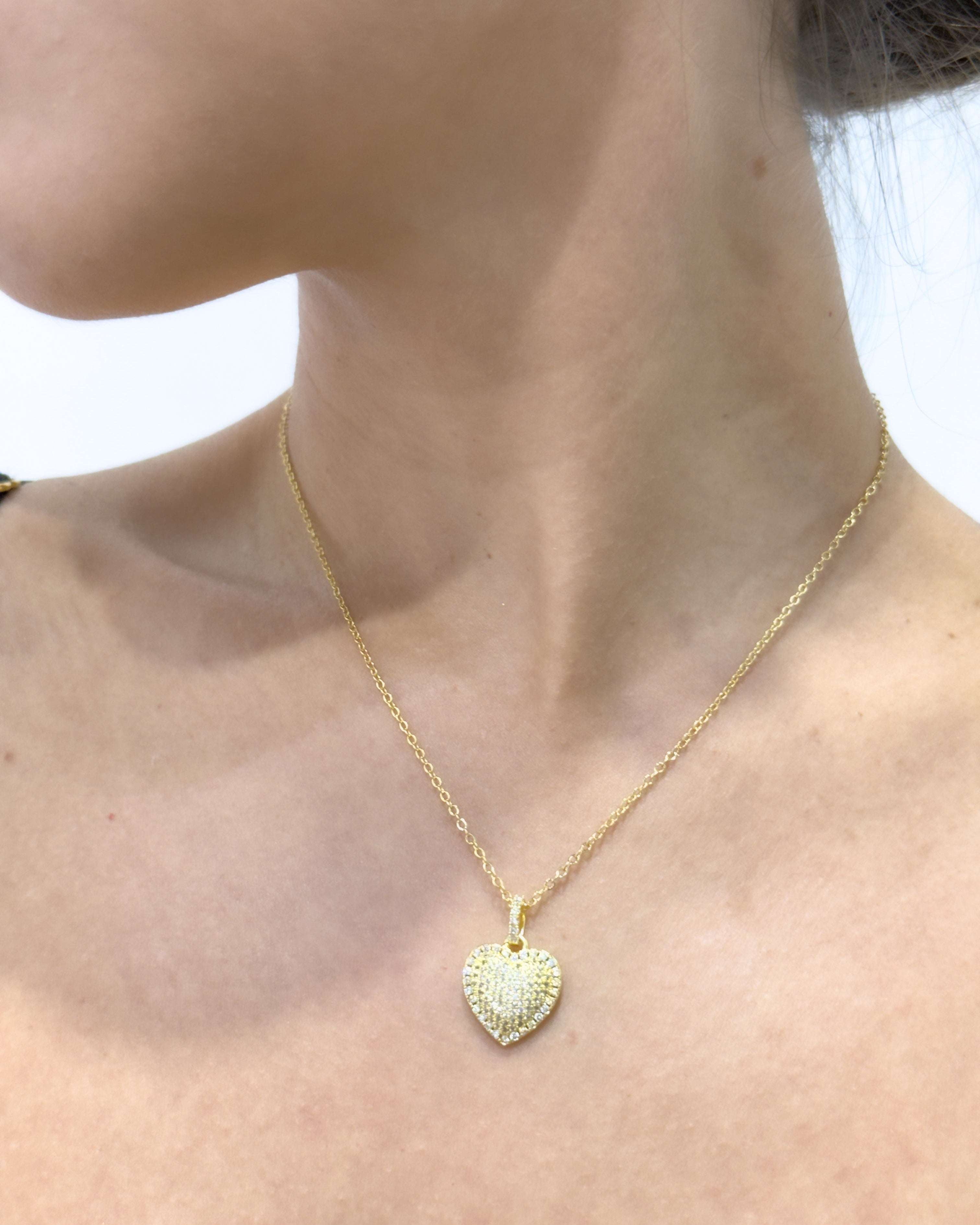 Sparkle Heart Necklace