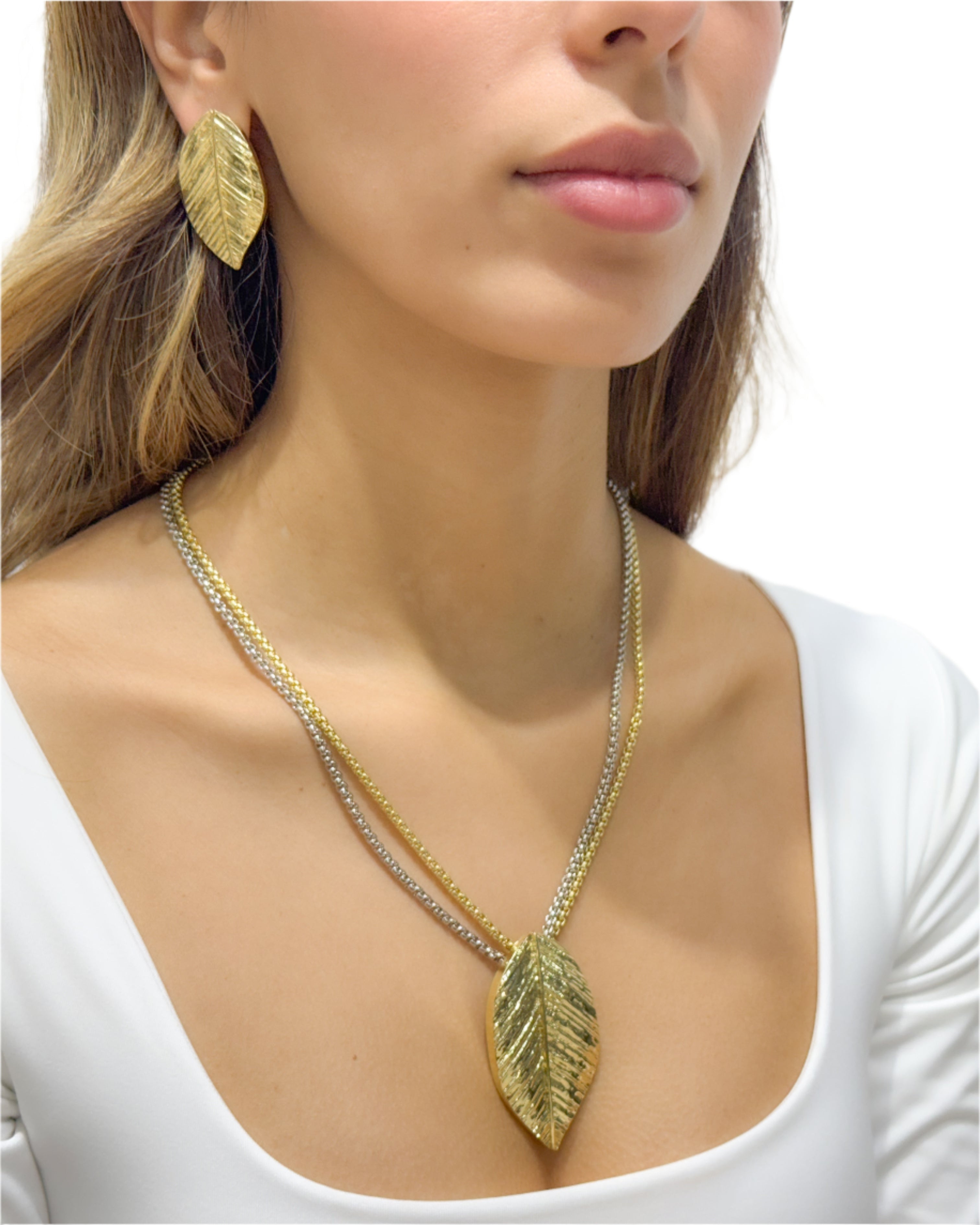 Gold and Silver Necklace