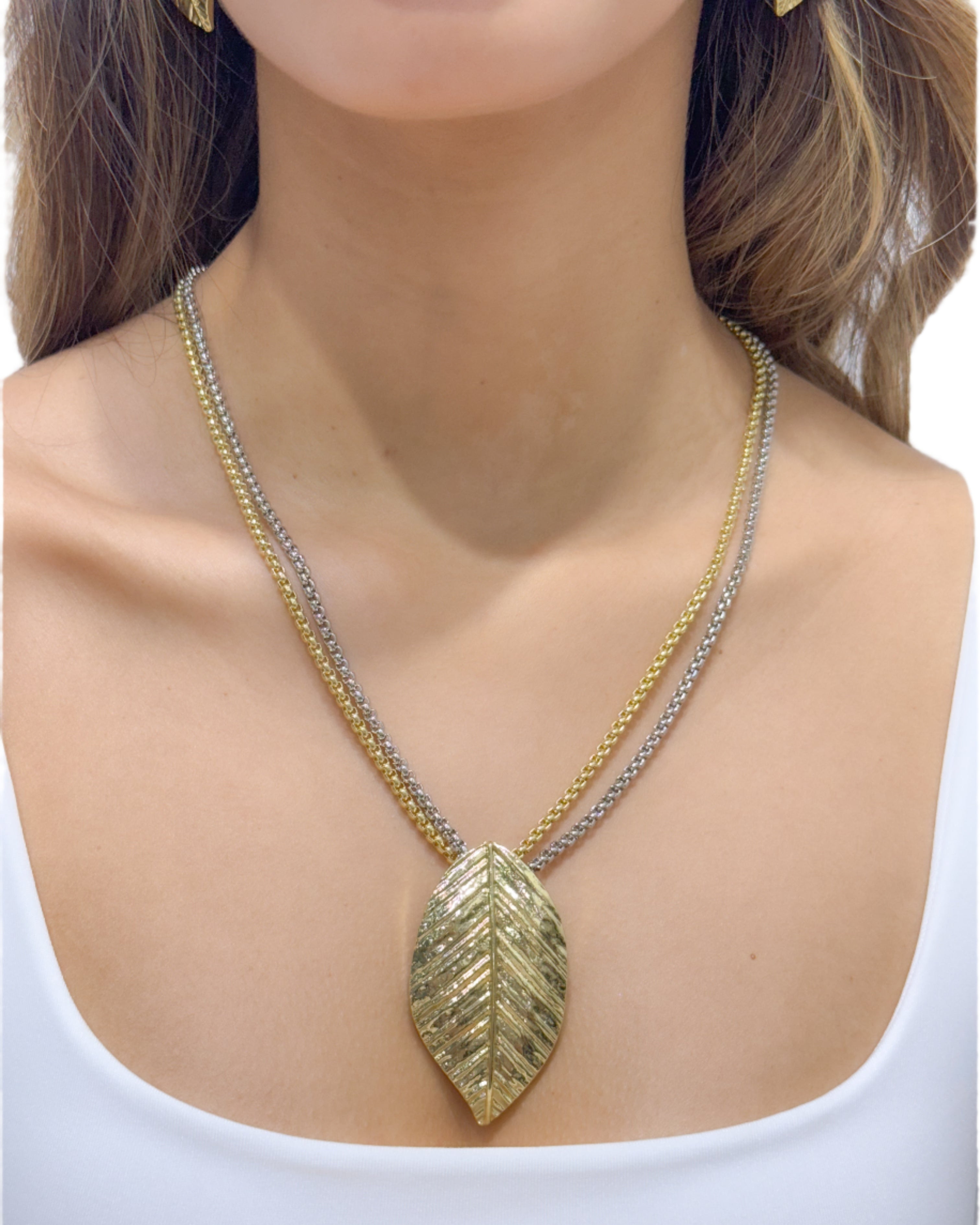 Gold and Silver Necklace