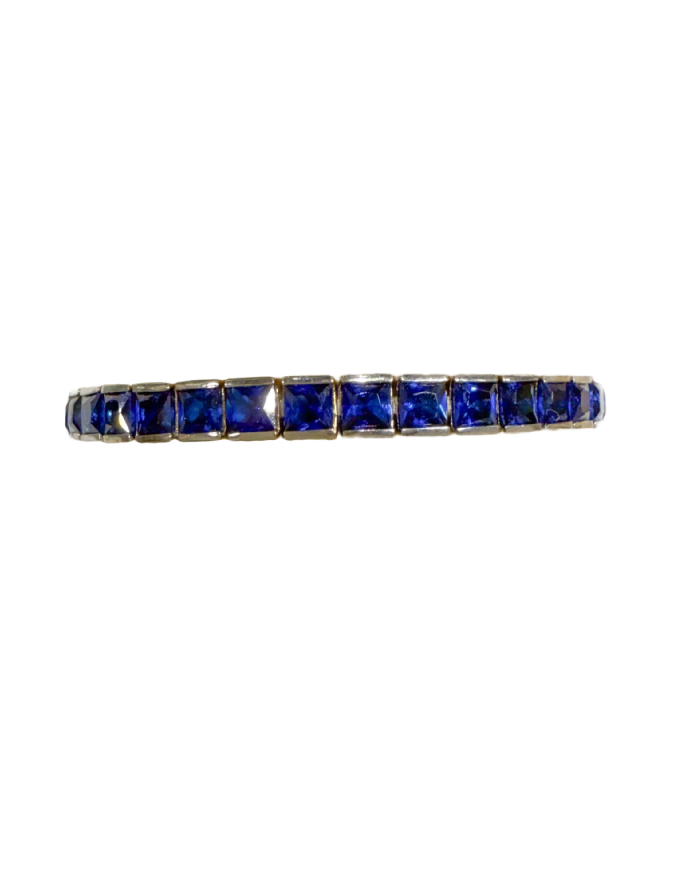 Sterling Silver Blue Bracelet