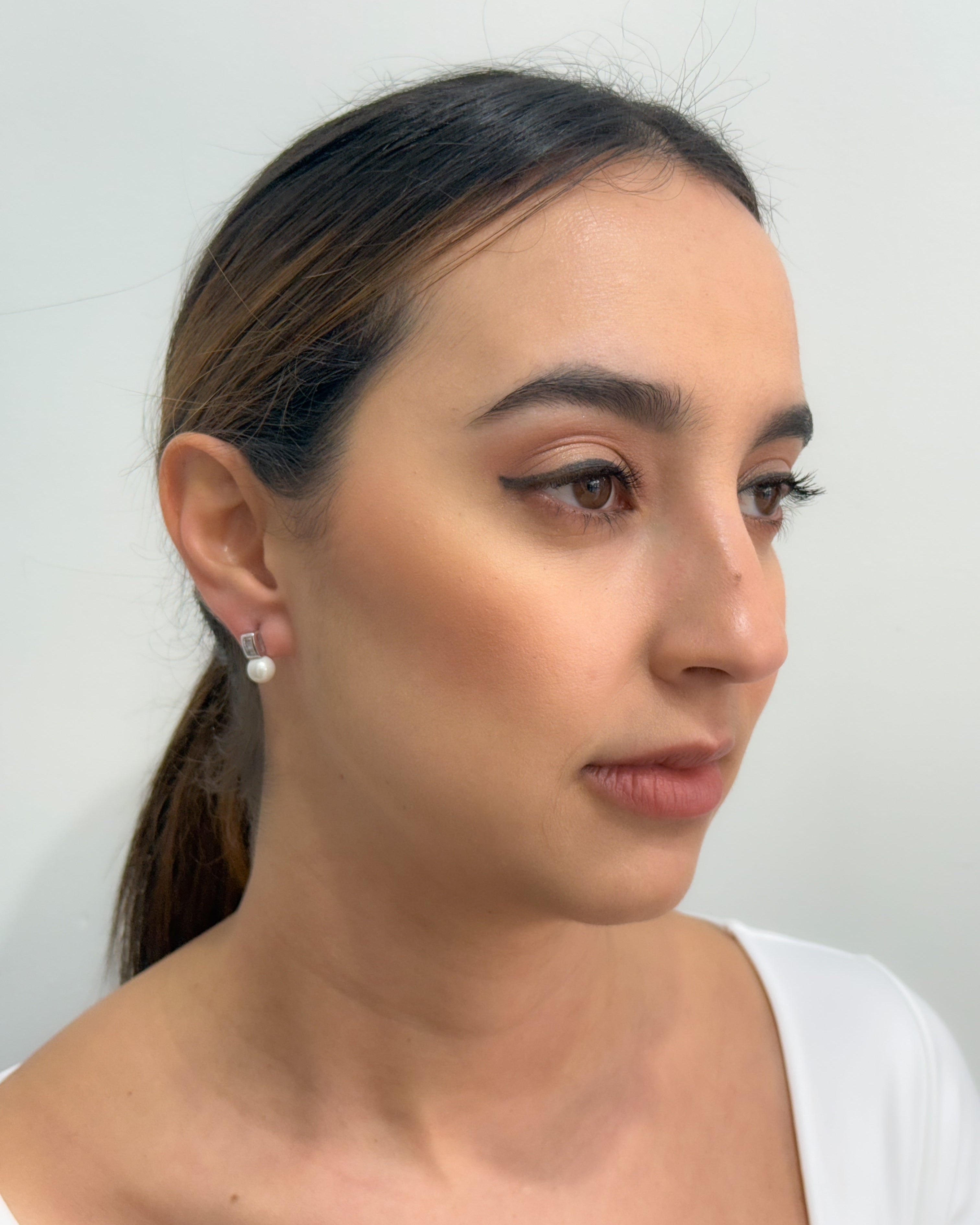 Round pearl Earrings