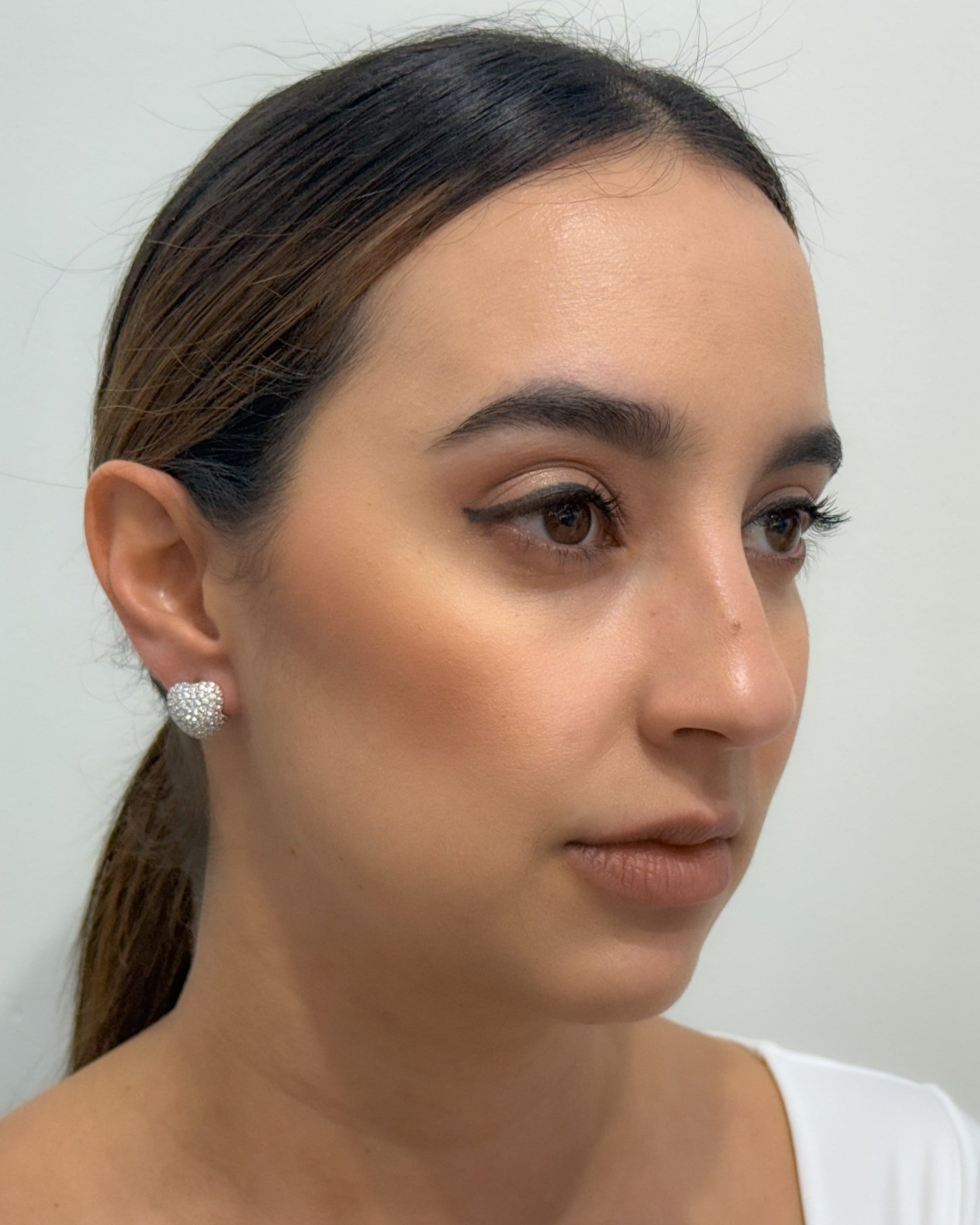 Puffy Heart Earrings