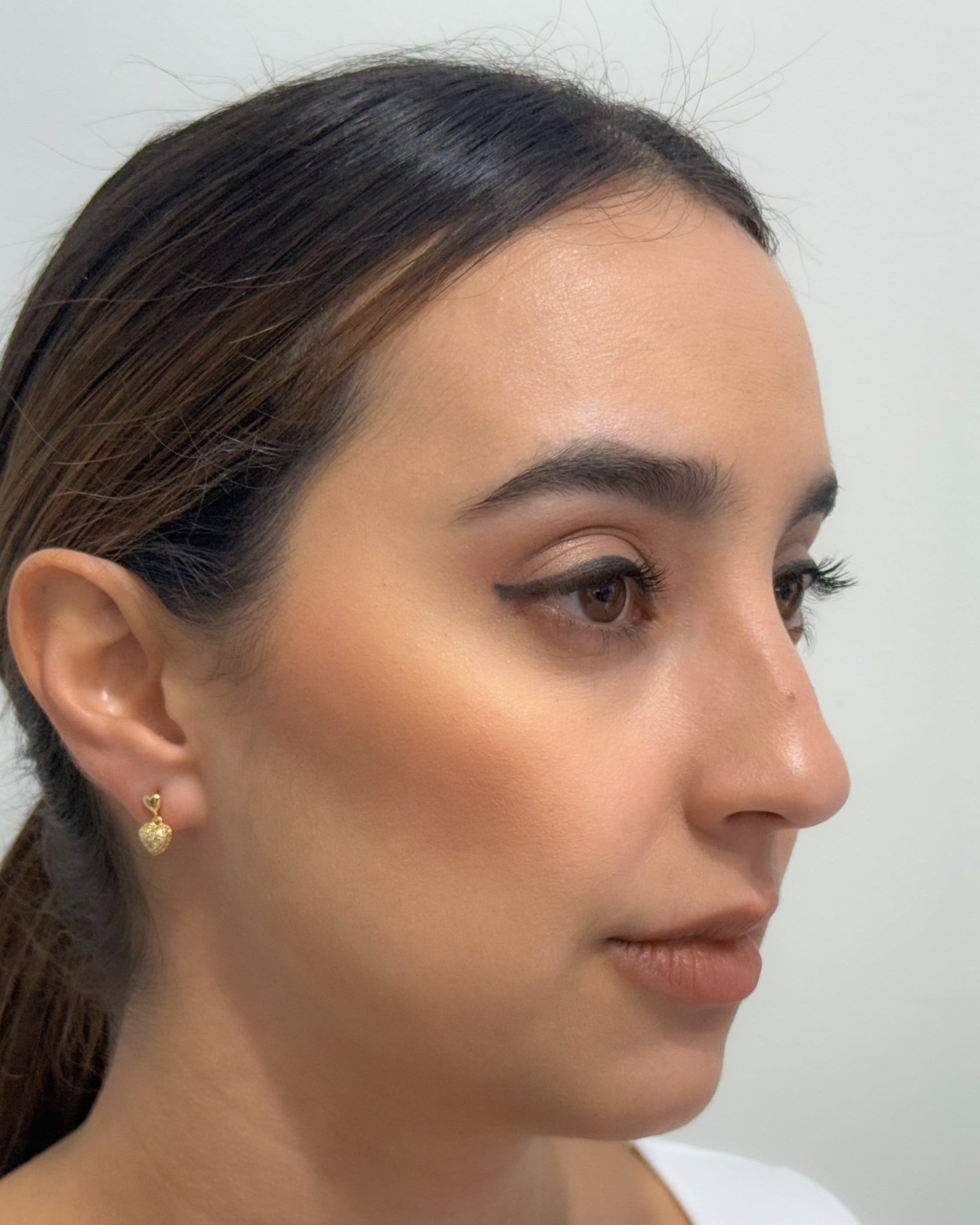 Swinging Heart Earrings