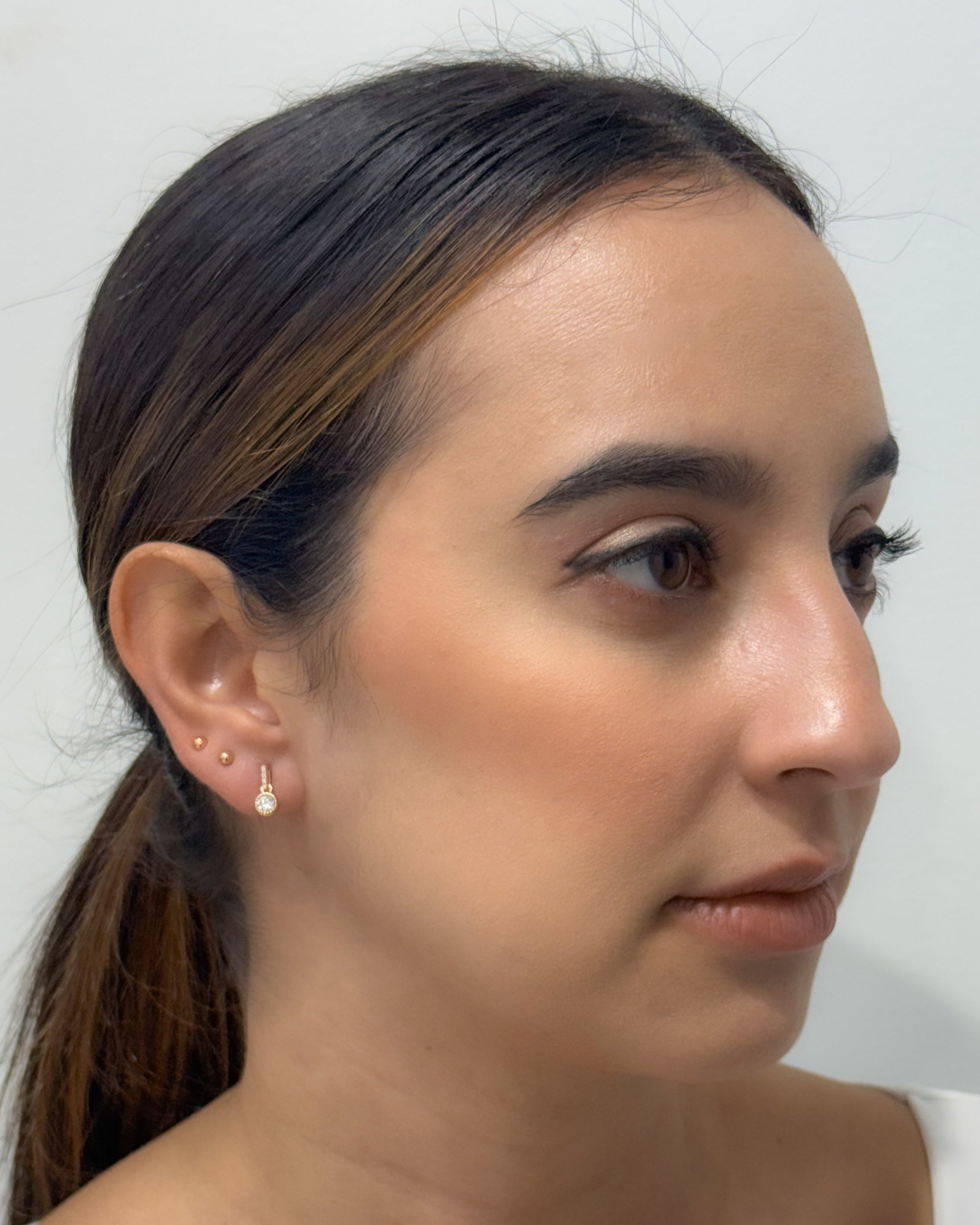 Radiant Zircon Earrings